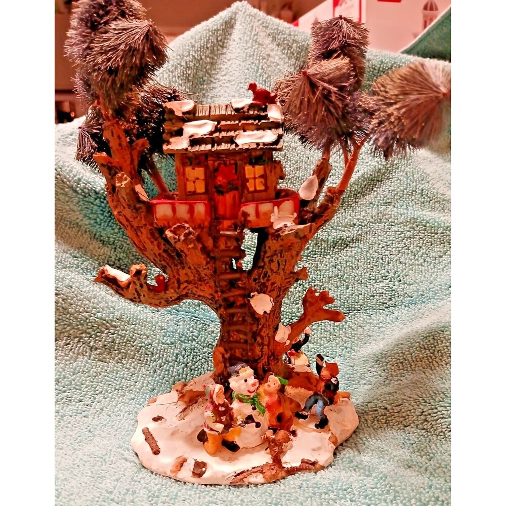 Village Collection by St. Nicolas Square Tree House Rope Ladder Bicycle